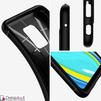 Originalus Spigen rugged armor dėklas - juodas (REDMI NOTE 9S/NOTE 9 PRO) Originalus Spigen rugged armor dėklas - juodas (REDMI NOTE 9S/NOTE 9 PRO)